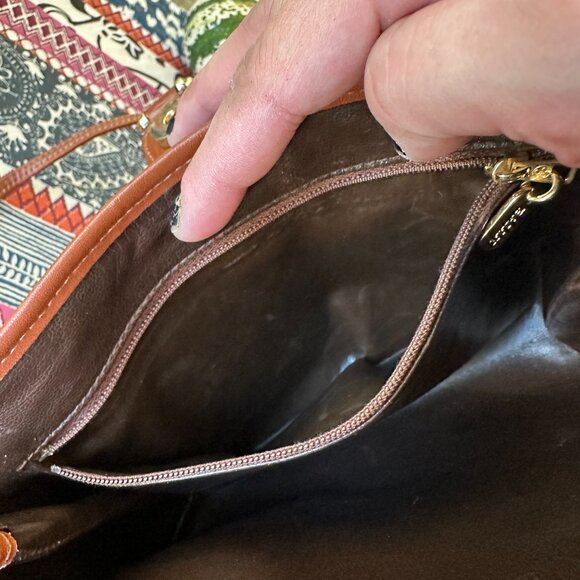 Bally Brown Leather and PVC Crossbody, Vintage, EUC - Picture 14 of 14